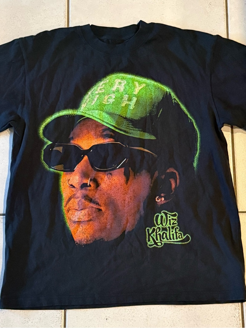 Wiz Khalifa Tshirt Men’s Size Medium great preowned condition